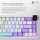 Ajazz AK650 Dream Weaver Switch Purple White Blue RGB z ekanem - 1536354 - zdjęcie 15